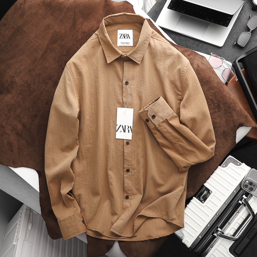 Áo sơ mi đũi nam