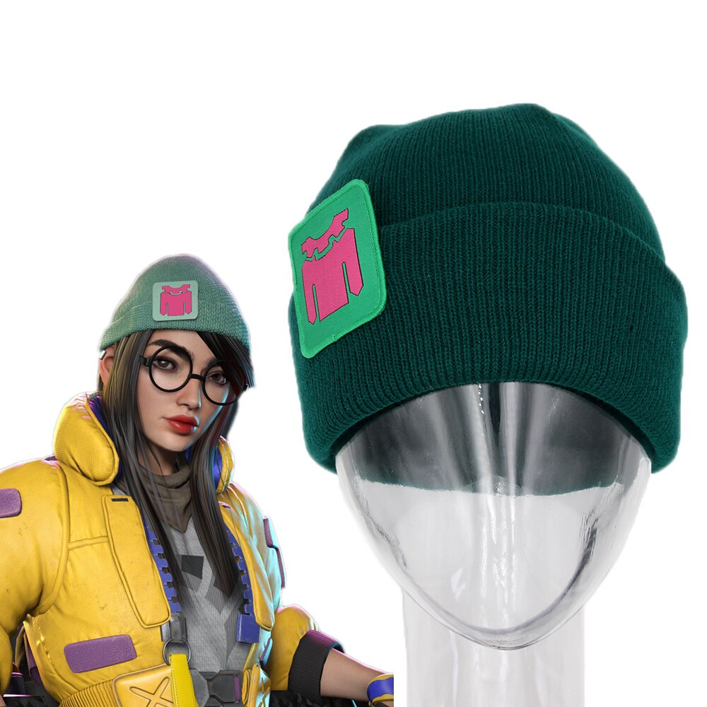Mũ beanie Dệt Kim Hóa Trang Nhân Vật game killjoy Phong Cách hip hop Cho Nam Và Nữ