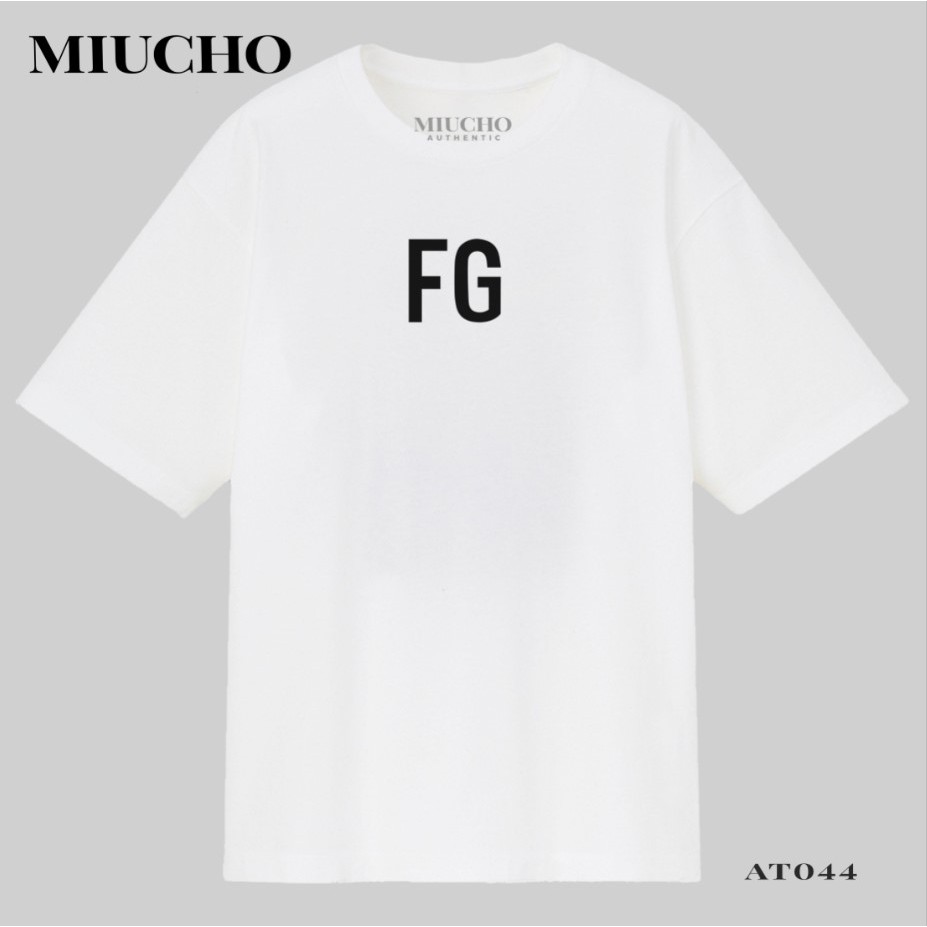 Áo thun nữ trắng đen AT044 Miucho Basic Tee vải đẹp thun cotton phông oversize Unisex tay lỡ form rộng hàn quốc cao cấp