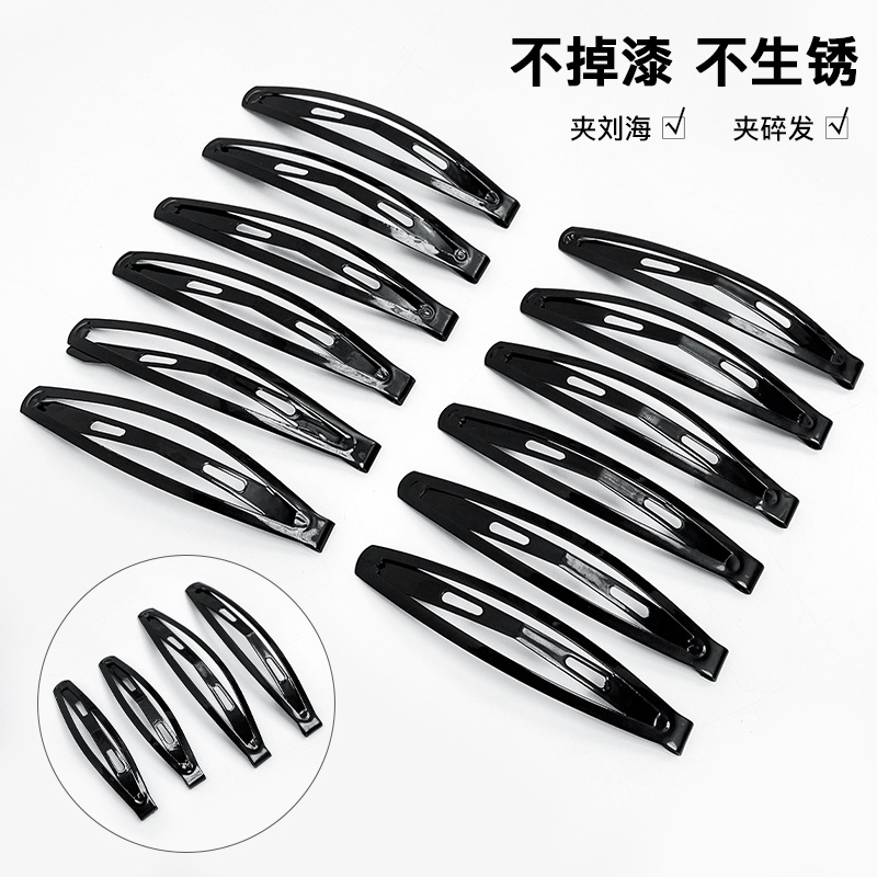 Kẹp Tóc Màu Đen Phong Cách Hàn Quốc Cho Nữ