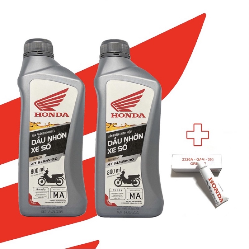 Dầu nhớt xe số máy wave sirius dream honda gama vistra motul 800ml