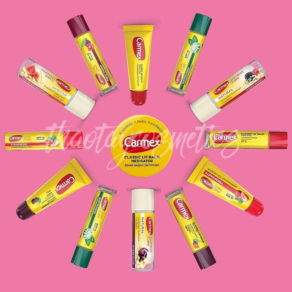 Son dưỡng môi Carmex của Mỹ