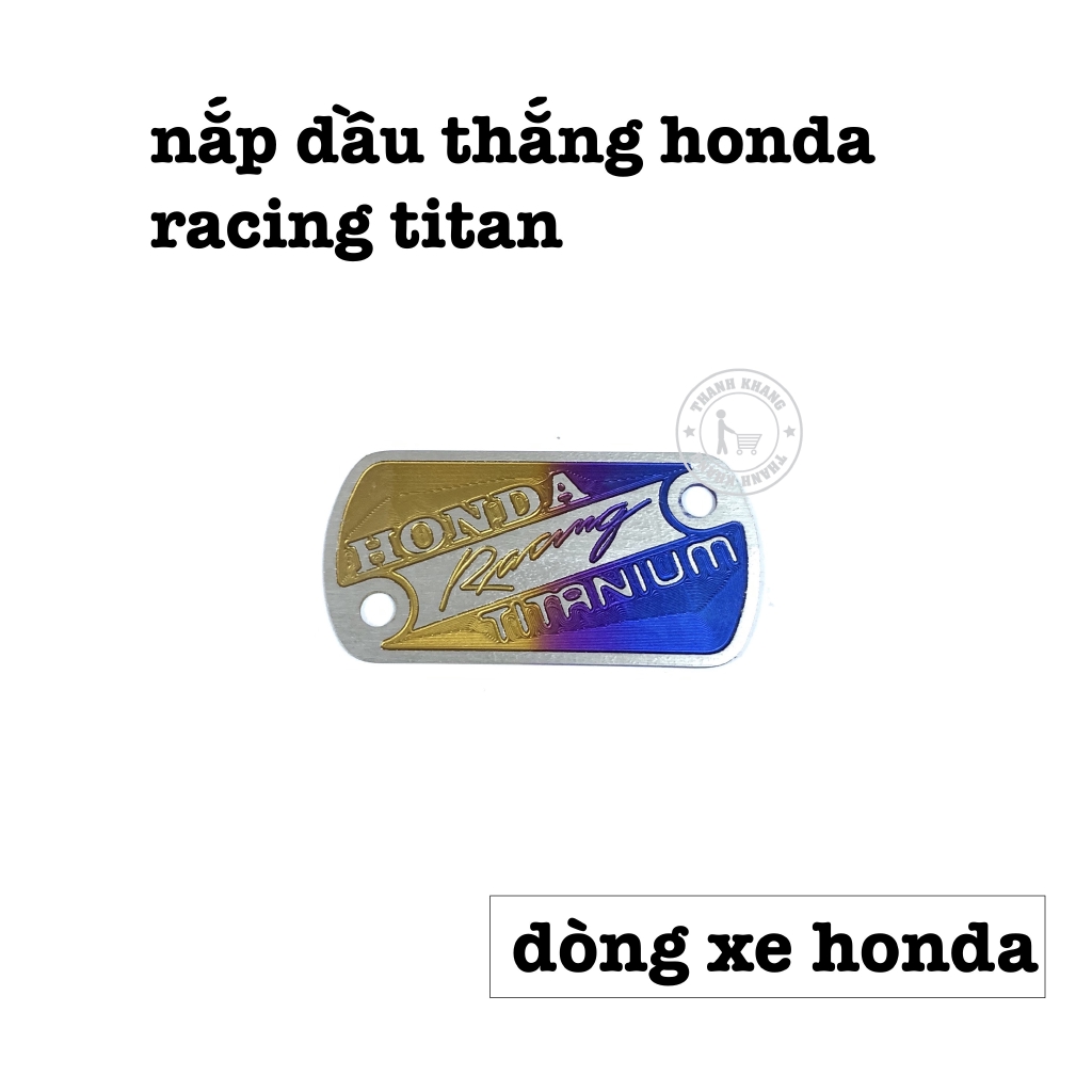 nắp bình dầu thắng titan racing cho các dòng xe honda (winner,wave,...) thanh khang CGV129