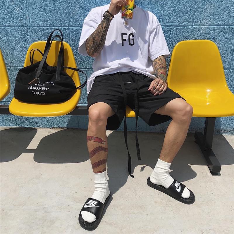 Quần short nỉ logo FOG cao cấp, quần đùi thể thao dây rút thời trang nam nữ unisex , MSW Town | BigBuy360 - bigbuy360.vn