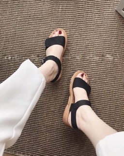 Sandal đế 2 phân da mềm nhũn