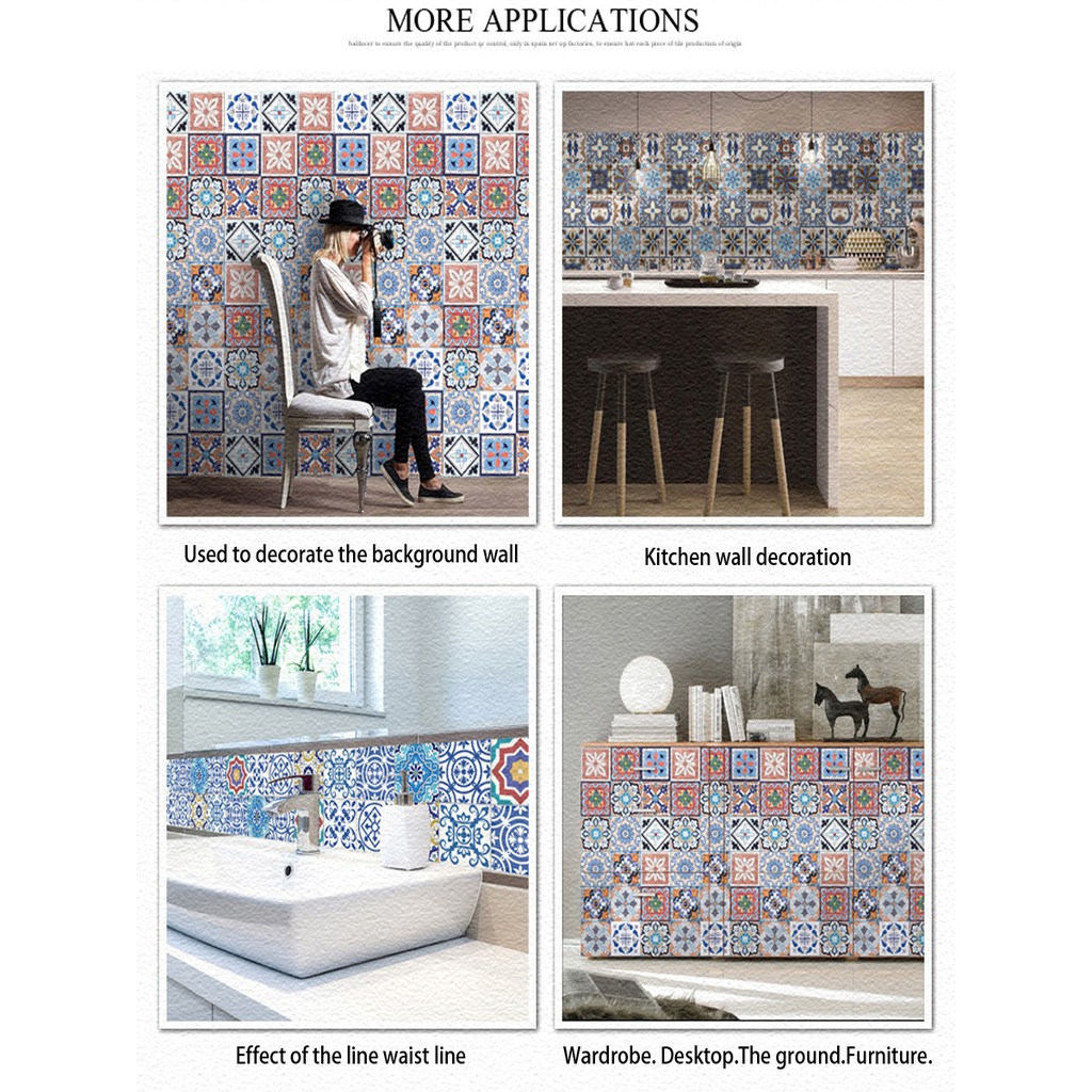 Decal dán tường hoạ tiết phong cách Bắc Âu