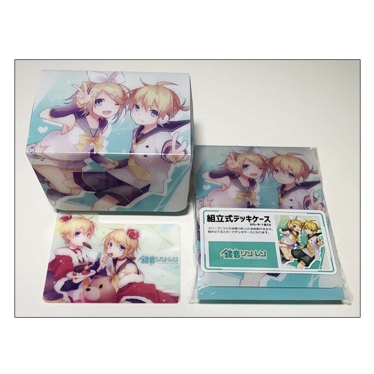 Hộp xếp dùng để đựng card game gần 200 lá - Deckbox Anime siêu đẹp - Kagamine Rin Len Vocaloid