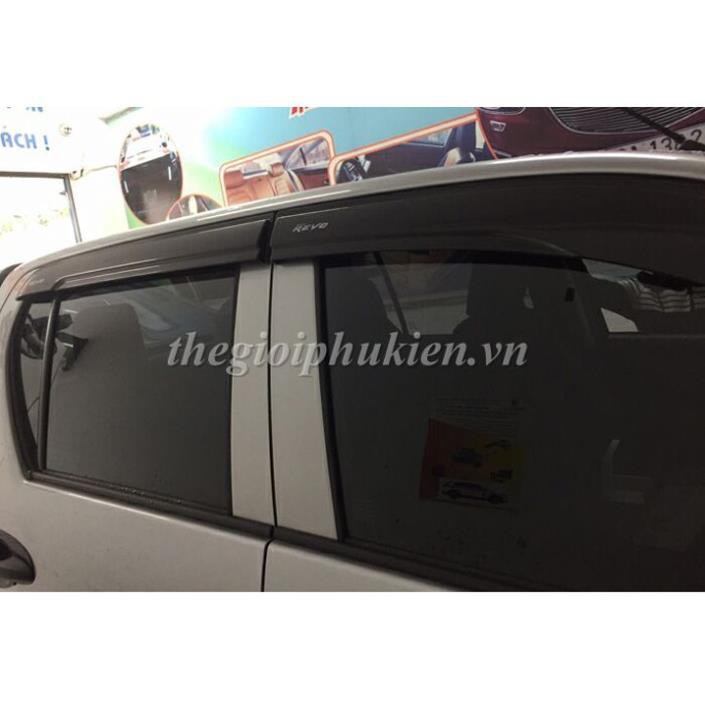 Bộ vè mưa Hilux 2015 - 2020, Vè đen dày dặn