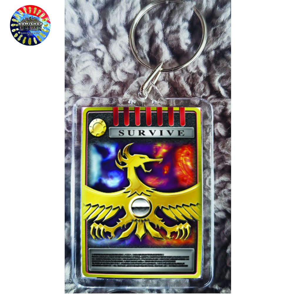 Móc khoá Kamen Rider Advent Ryuki Survive Ver Two mau 2 - Kamishop Kamen Rider Card