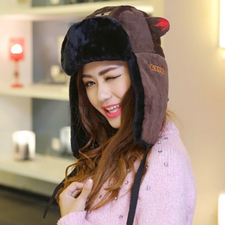 Mũ phi công hình thú cute, bảo vệ đôi tai bạn trong mùa đông giá lạnh