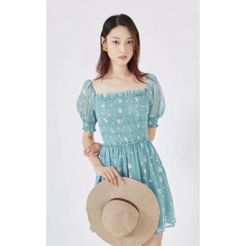 Váy đầm Vero moda hoa auth