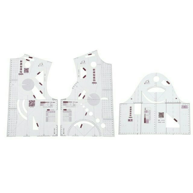 Thước vẽ rập thân áo