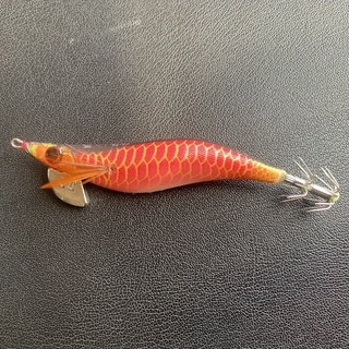 Mồi câu mực nhật bản tôm Size 3.0 EGIKING có bi nặng 15g, tôm giả câu mực ống lá biển dạ quang ban đêm siêu nhạy