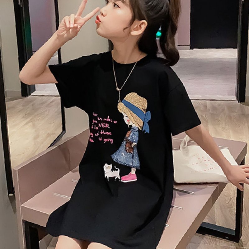 Váy SPORTKIDS Dành Cho Bé Gái 100%Cotton Hoạt Hình Ngộ Nghĩnh Nhiều Màu