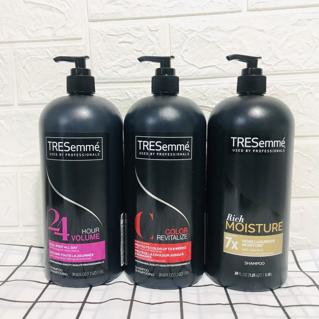 Dầu gội - xả TRESemme 1,15L nội địa Mỹ (CÓ TEM PHỤ)