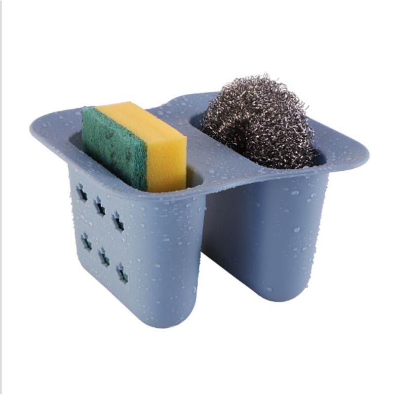 Giỏ Đựng Đồ Rửa Chén Bát 2 Ngăn Tiện Lợi