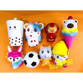 bộ combo 30 squishy X5 (150 cái squishy)
