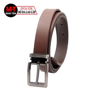 Thắt lưng nữ Minh Tâm da bò 100% MT725 , nâu ! ✔️
