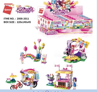 Bộ đồ chơi xếp hình Qman 2009 - Xe kem