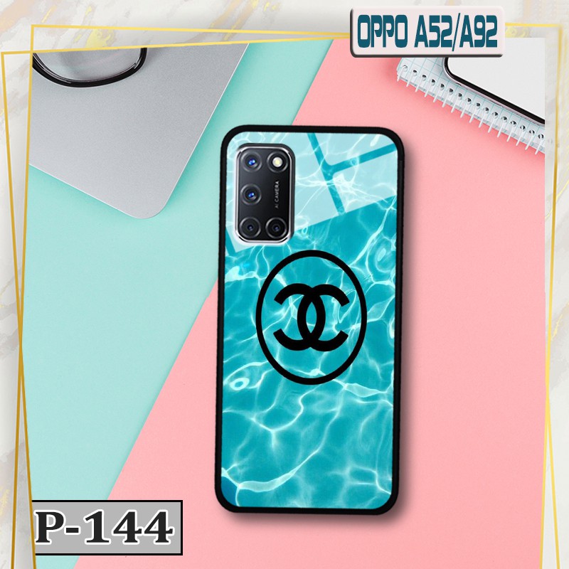 Ốp Oppo A52/ A92 - lưng kính in hình 3D