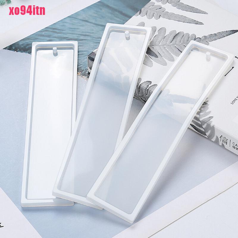 Khuôn Silicone Làm Dấu Sách Hình Chữ Nhật