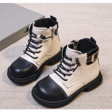 Bé gái Martin bé trai bé gái năm 2021, giày bốt cao cổ cho bé hàng quảng châu  mã 16