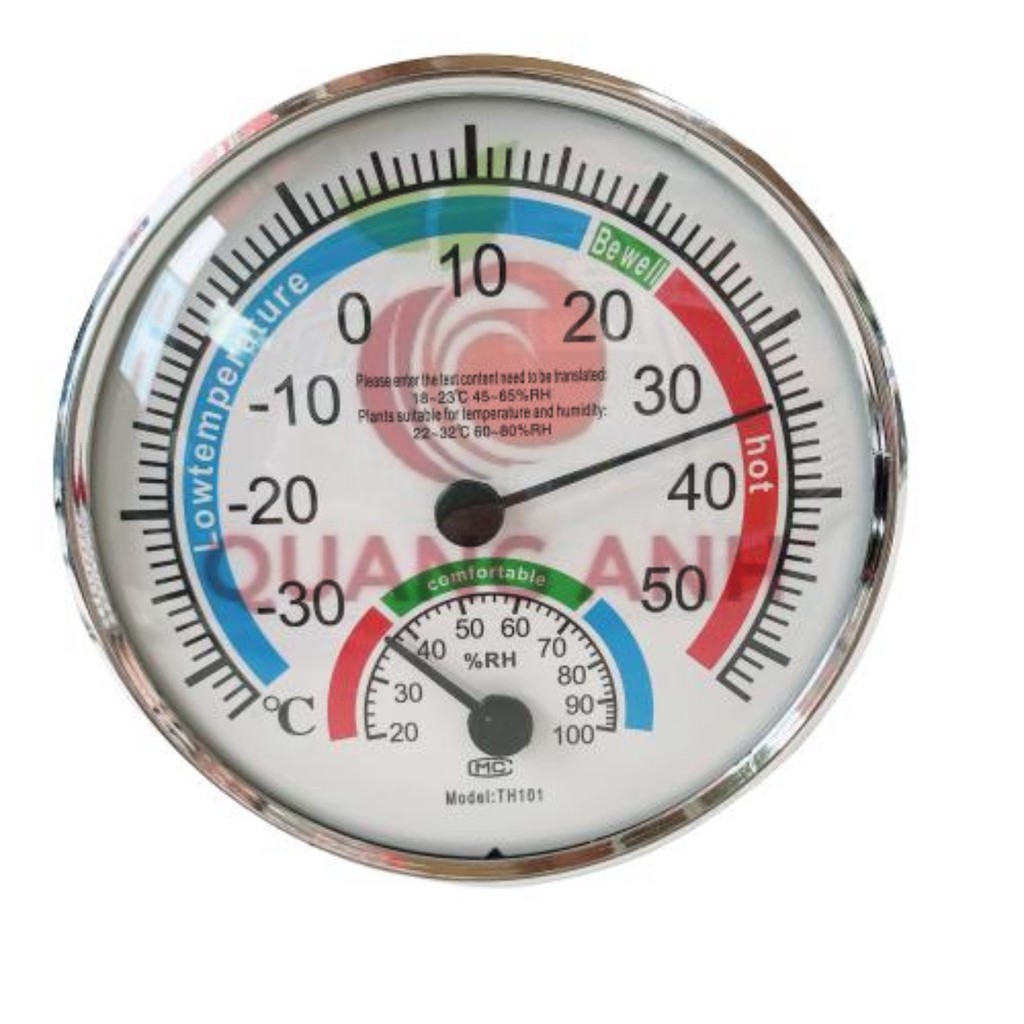 Nhiệt Ẩm Kế Cơ Học Thermometer - Thiết Bị Chuyên Dụng Để Đo Độ Ẩm Và Nhiệt Độ - Chất Lượng Cao