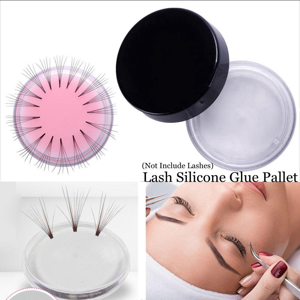 WATTLE Giá Đỡ Lông Mi Giả Bằng Silicon Tiện Dụng