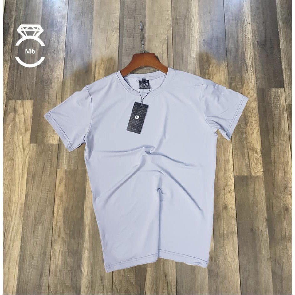 Áo nam cổ tròn chất thể thao thun lạnh 4 chiều, kynnshop phom 45-75kg | BigBuy360 - bigbuy360.vn