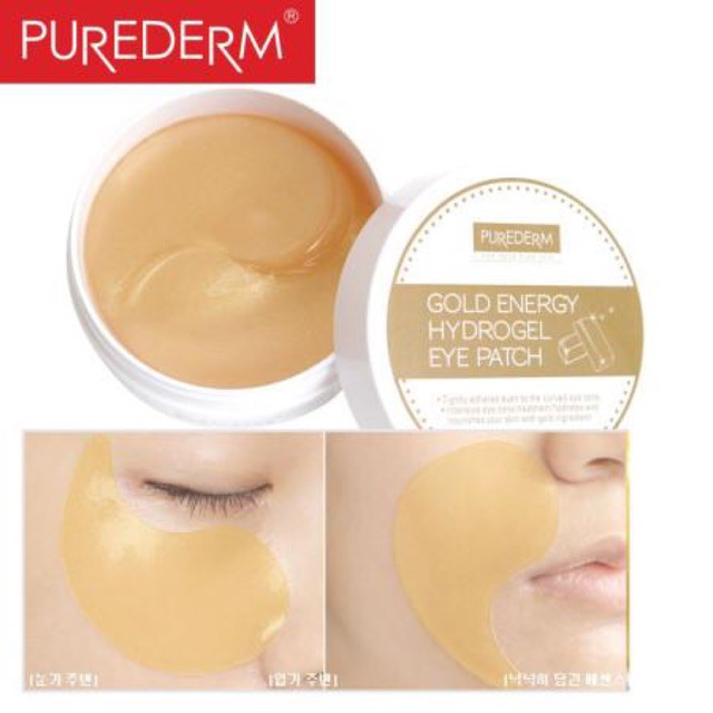 Mặt nạ mắt Eyes Patch PUREDERM, review 5* siêu nhiều luôn ạ. 1 hộp 60 miếng