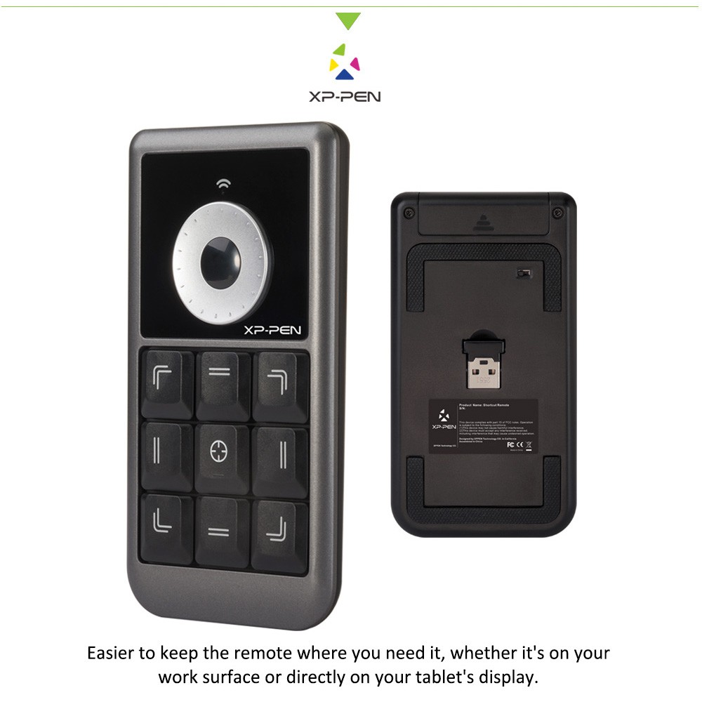Bàn phím tắt mở XPPEN AC19 điều khiển từ xa thích hợp cho màn hình và máy tính bảng
