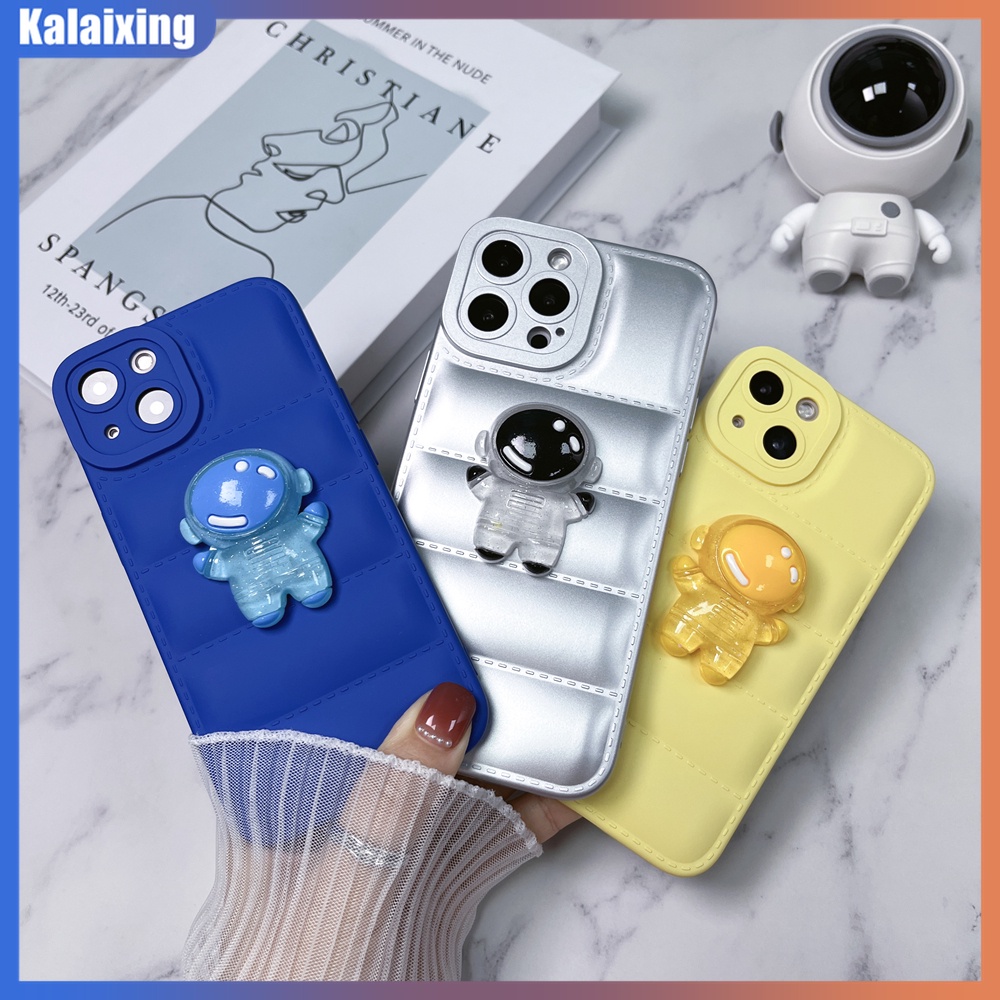 Ốp Điện Thoại Tpu Dẻo In Hình Nhà Du Hành Vũ Trụ Cho iPhone 14 Max 14 Pro Max 13Pro 12 ProMax 11Pro Xs Max Xr X Xs