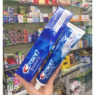 Kem Đánh Răng CREST 3D White Advanced Whitening 158g