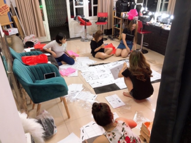 Combo 10tờ Facechart. Học makeup trên giấy. | BigBuy360 - bigbuy360.vn