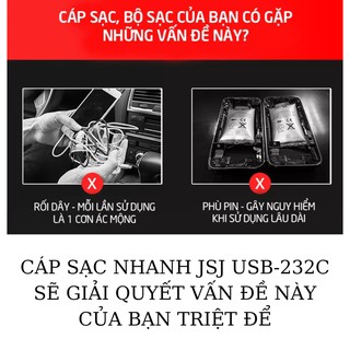 CÁP SẠC USB TYPE-C JSJ 232C
