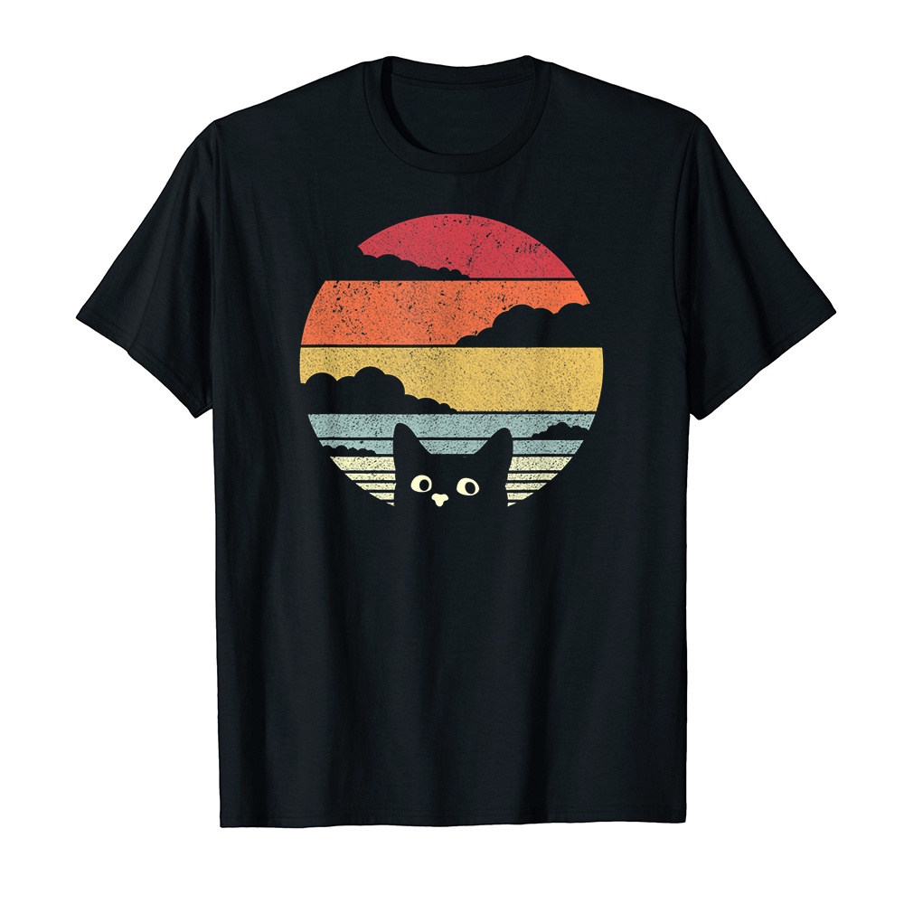Áo thun cotton unisex HTFashion in hình Ca Retro Style
