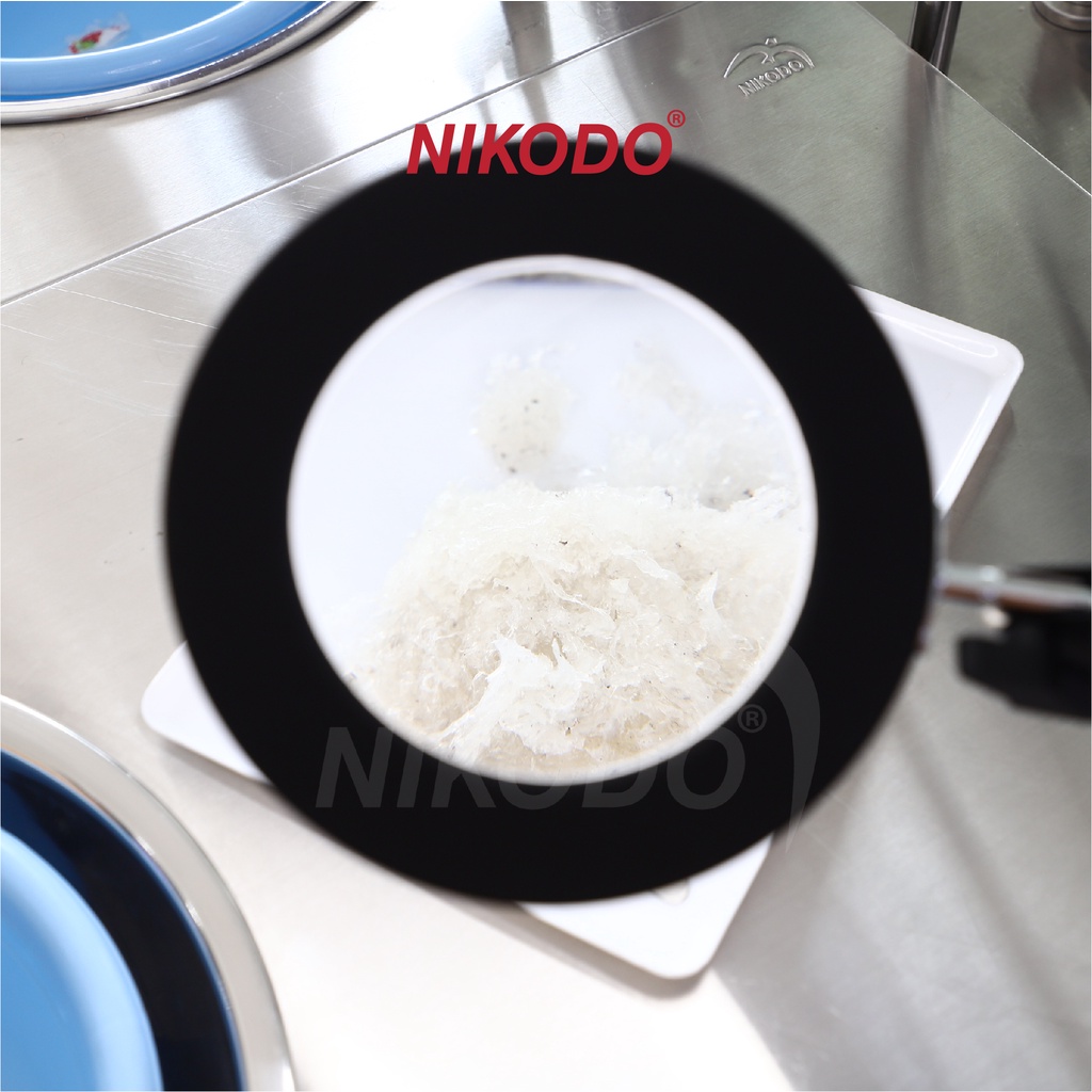 Kính lúp kẹp bàn soi nhặt lông Yến, sữa chữa điện tử, đọc sách báo, có đèn, zoom 10x - Phụ kiện yến sào giá sỉ Nikodo