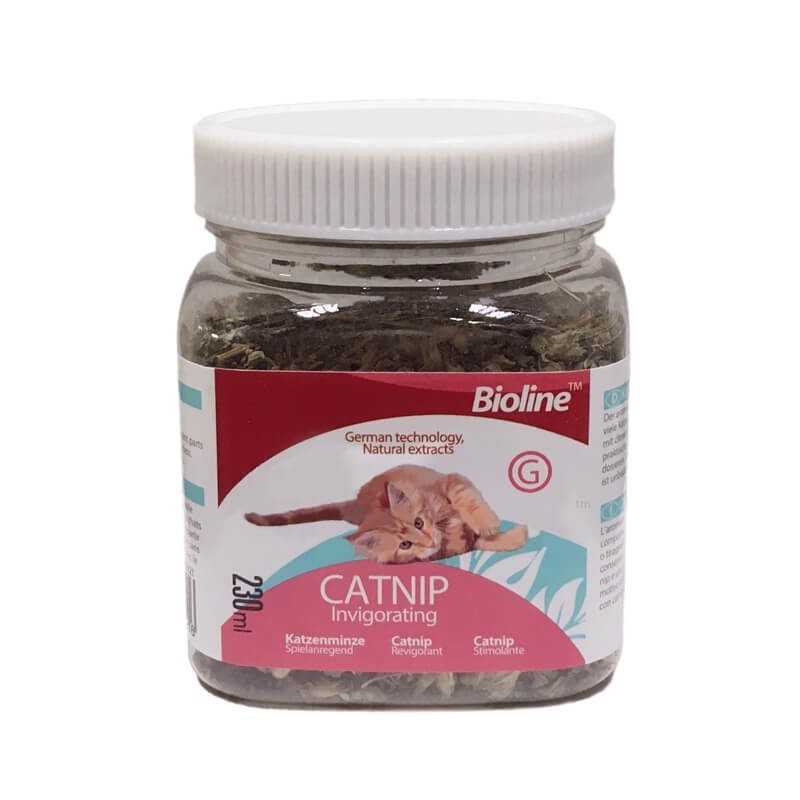 Cỏ Bạc Hà.Cỏ Catnip Cho Mèo Ngửi Bioline 45ml, 230ml