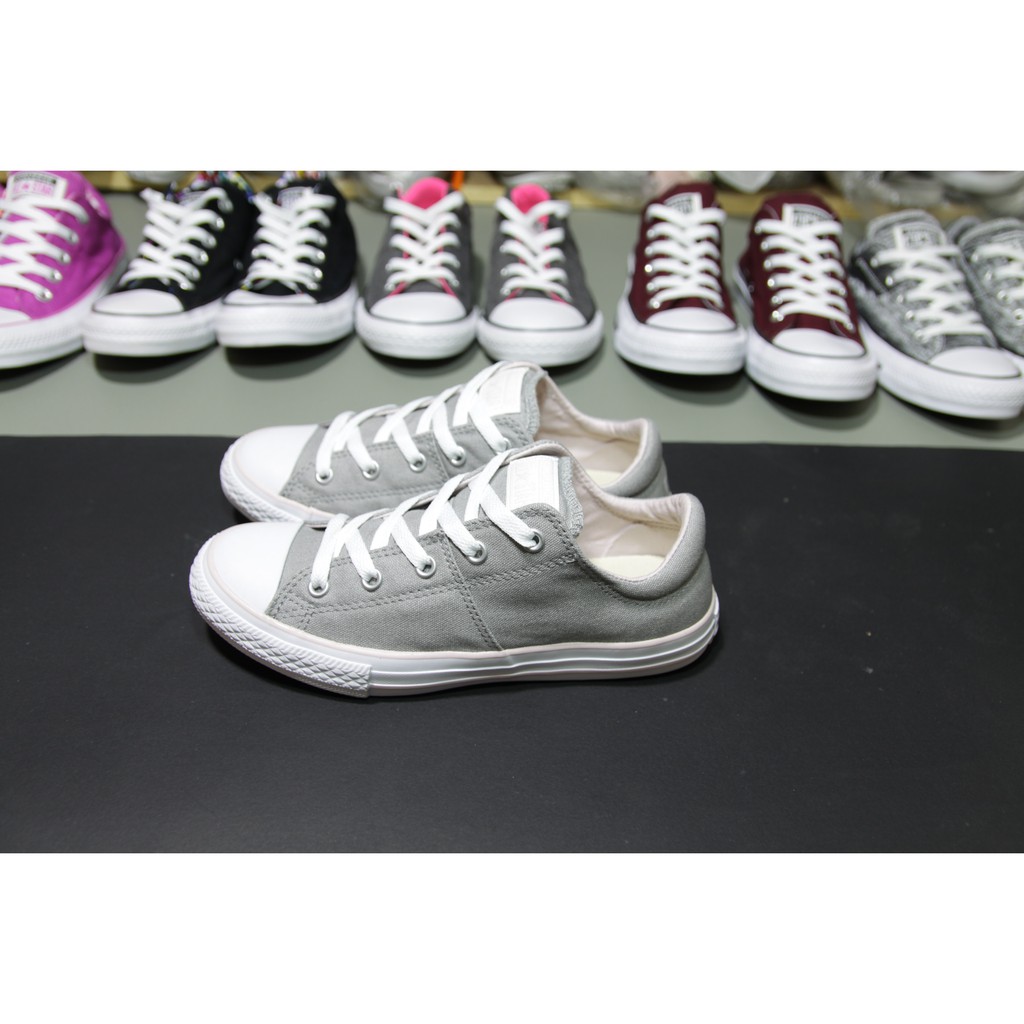 Giày Converse chính hãng Madison thấp cổ vải xám CTVX33