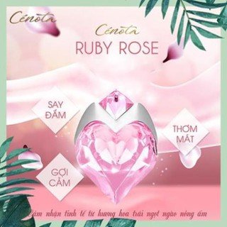 Nước hoa nữ cénota ruby rose 25ml, nước hoa nữ quyến rũ, thu hút - mã pg03 lici