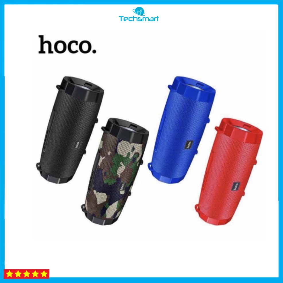 Loa bluetooth V5.0 Hoco HK9 thời gian sử dụng lên đến 2.5 giờ, hỗ trợ thẻ nhớ, AUX 3.5mm, dây đeo tiện lợi, tích hợp đèn