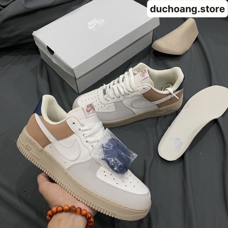 GIÀY AF1 LOW MILAN BROWN NANY LAI AU