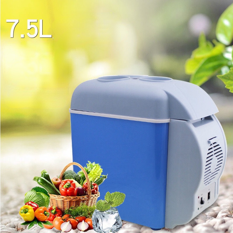 Tủ Lạnh Mini 7.5l 12v Cho Xe Hơi- cho Đồ uống Thực phẩm Nitrogen071