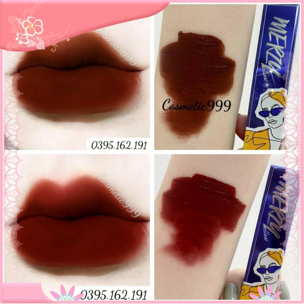 (auth 100% )Son Kem Lì Merzy mellow blue tint -hàn quốc chính hãng