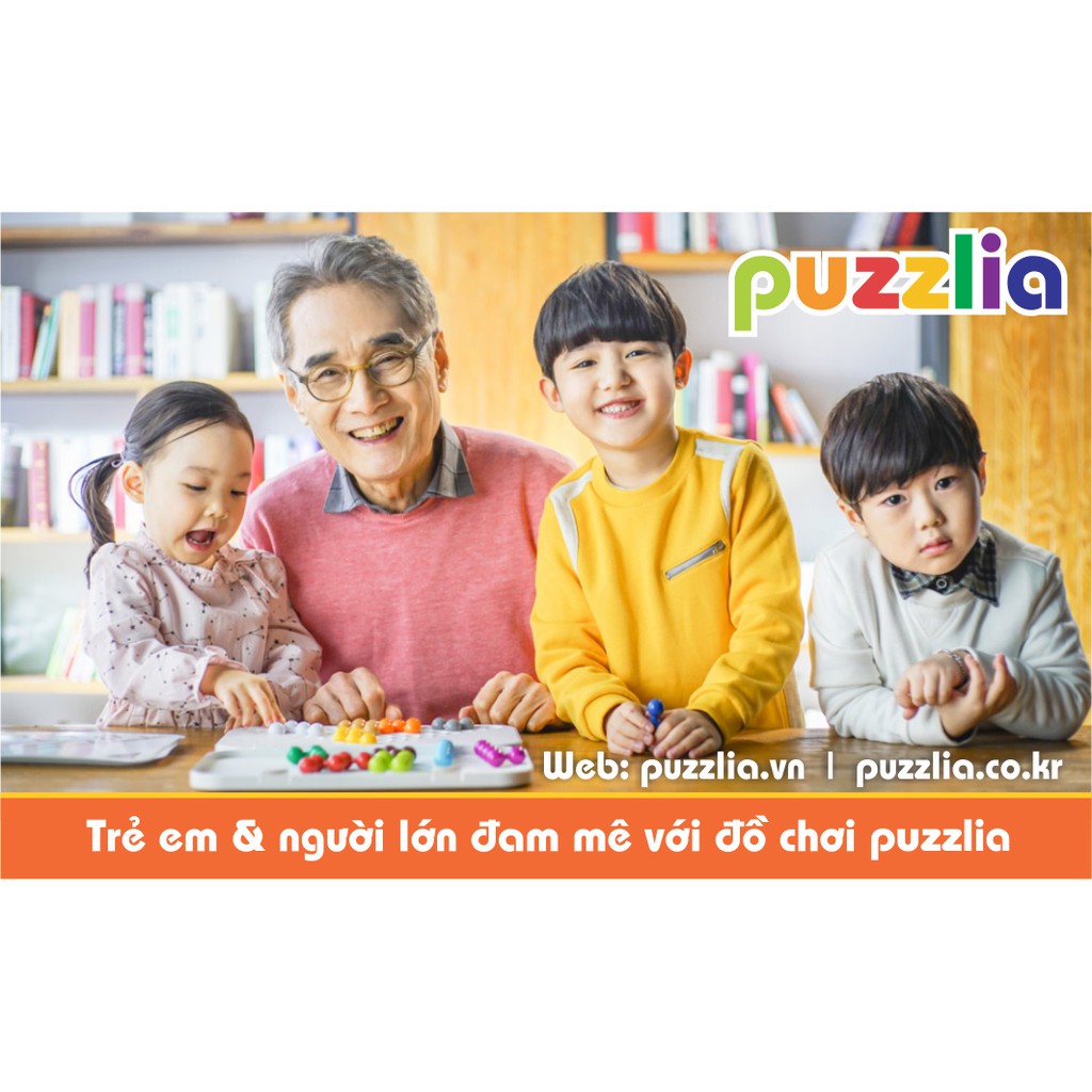 Puzzlia Đồ chơi phát triển iq đồ chơi thông minh Hàn Quốc