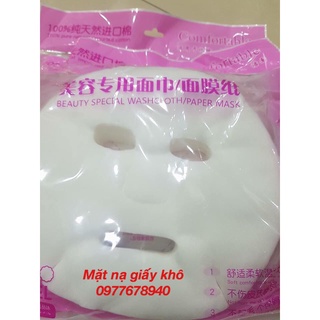 Mặt Nạ Giấy - Giấy Đắp Mặt Nạ (Bịch 100 Miếng)