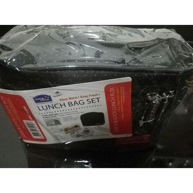 Lock & Lock Bộ 2 Hộp Đựng Cơm Trưa Kèm Túi Và Muỗng Nĩa Tiện Dụng | BigBuy360 - bigbuy360.vn