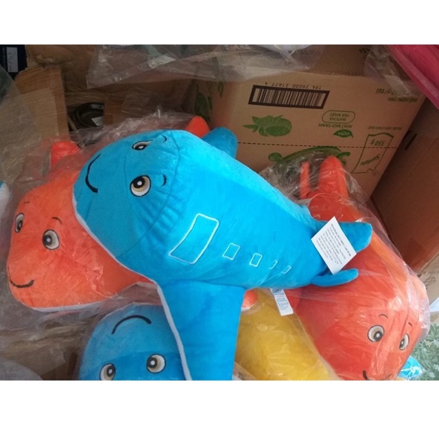 Gấu bông hình máy bay siêu cute - giao màu ngẫu nhiên