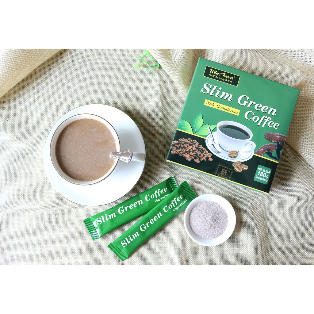 slim green coffee with ganoderma.slimming cà phê xanh mỏng với ganoderma.slimming