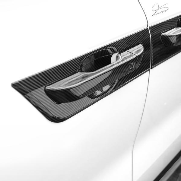 Ốp Tay Nắm, Hõm Cửa Kia Carnival 2022 Carbon